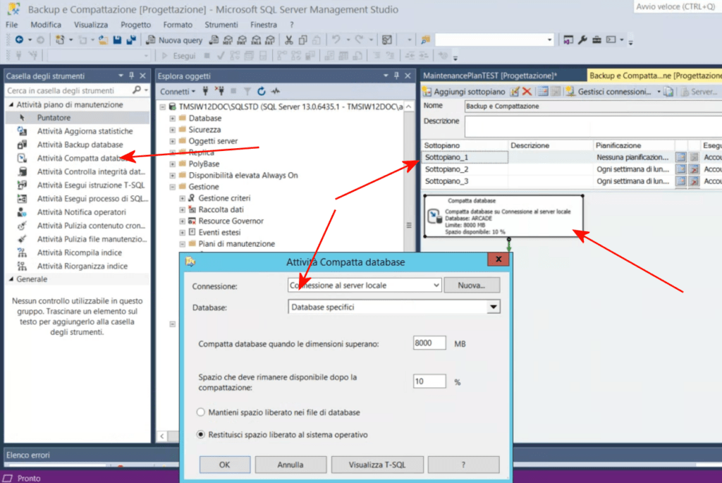 Sql Server – Compattazione DB - Sestech - Consulenza Informatica ...