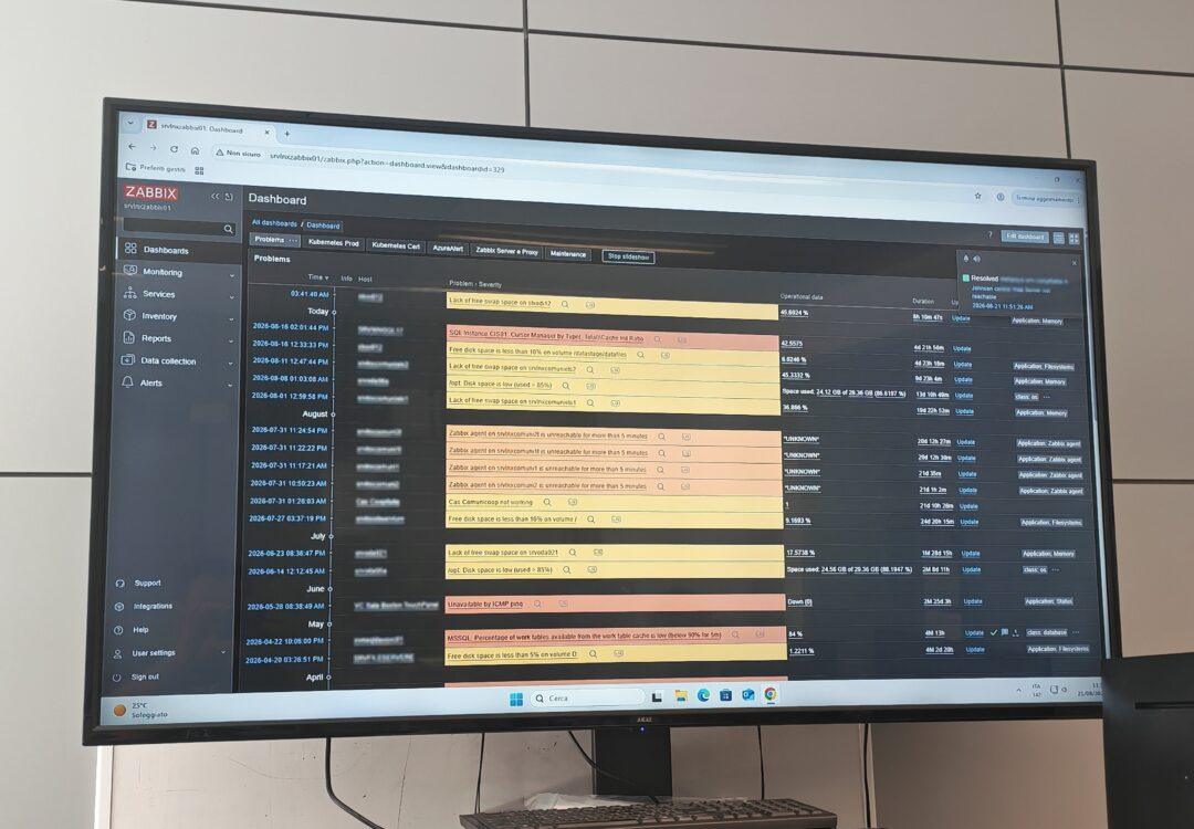 Monitoraggio dell’infrastruttura IT, troubleshooting e ottimizzazione delle prestazioni